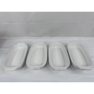 Bakeware Casserole Au Gratin Single Serve Dishes Set Of 4 Made In Brazil